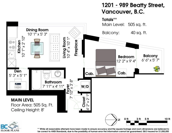 Photo 22 at 1201 - 989 Beatty Street, Yaletown, Vancouver West